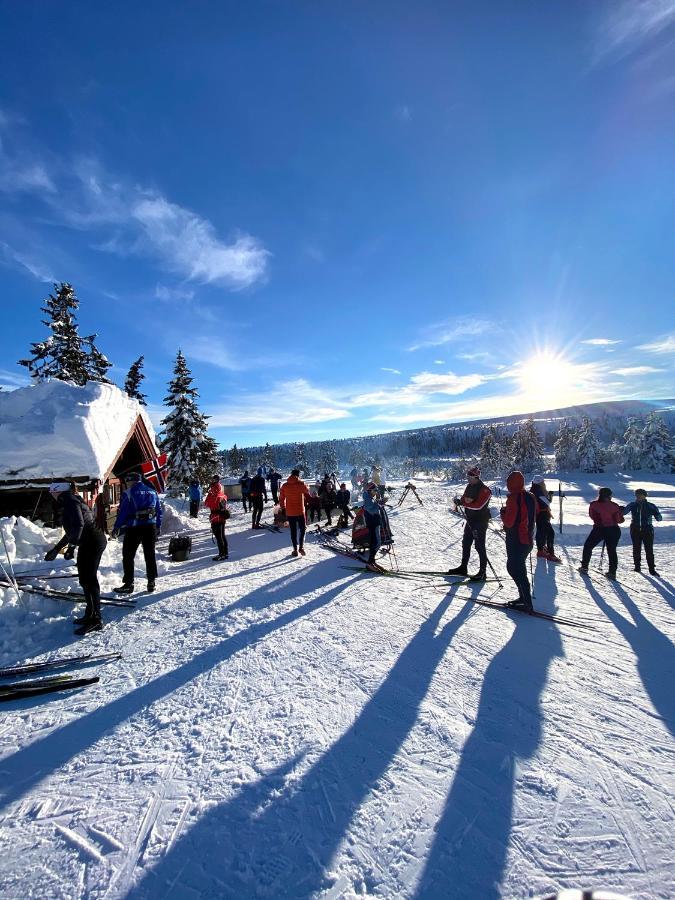Lys Og Moderne Leilighet Rett Ved Skiloypa Pa Nordseter - Kort Vei Til Sjusjoen, Lillehammer Og Hafjell - Dyr Ikke Tillatt ภายนอก รูปภาพ